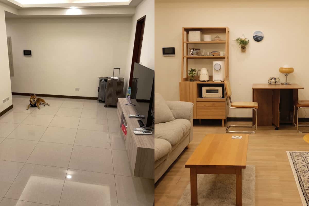 誰說租屋處只能醜醜的？只要改造地板空間質感超加分