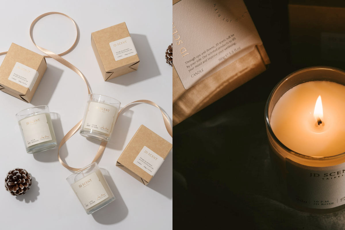 JD SCENT全新香氛蠟燭 體驗4種不同情境氛圍