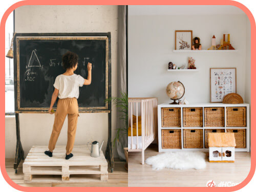 兒童房就和孩子一起佈置，生活美學從小培養