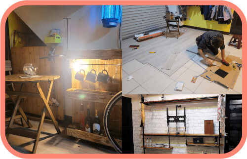 改造空間不需要太多理由，就是想要DIY改造而已