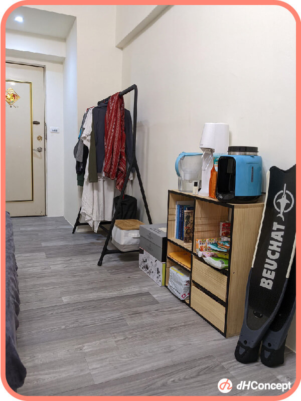 恆春老套房直接升級渡假小屋，地板改造就可以