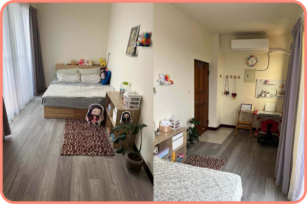 因為疫情在家決定自己鋪地板，意外讓整個空間質感變好美！