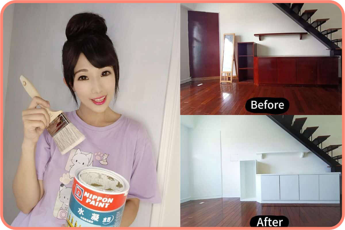 創作者分享｜老舊傢俱起死回生的方法，跟著愛麗絲一起改造吧！