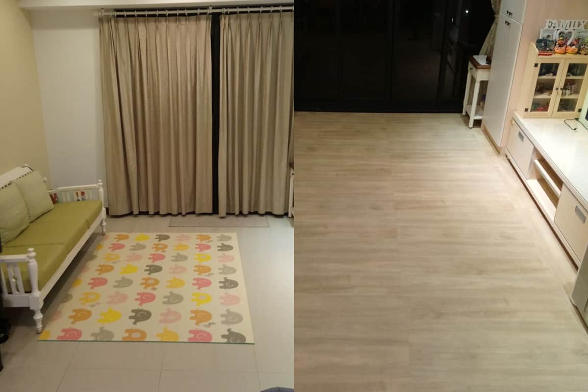 早晚溫差大！磁磚熱脹冷縮裂開可以鋪木紋地板嗎？