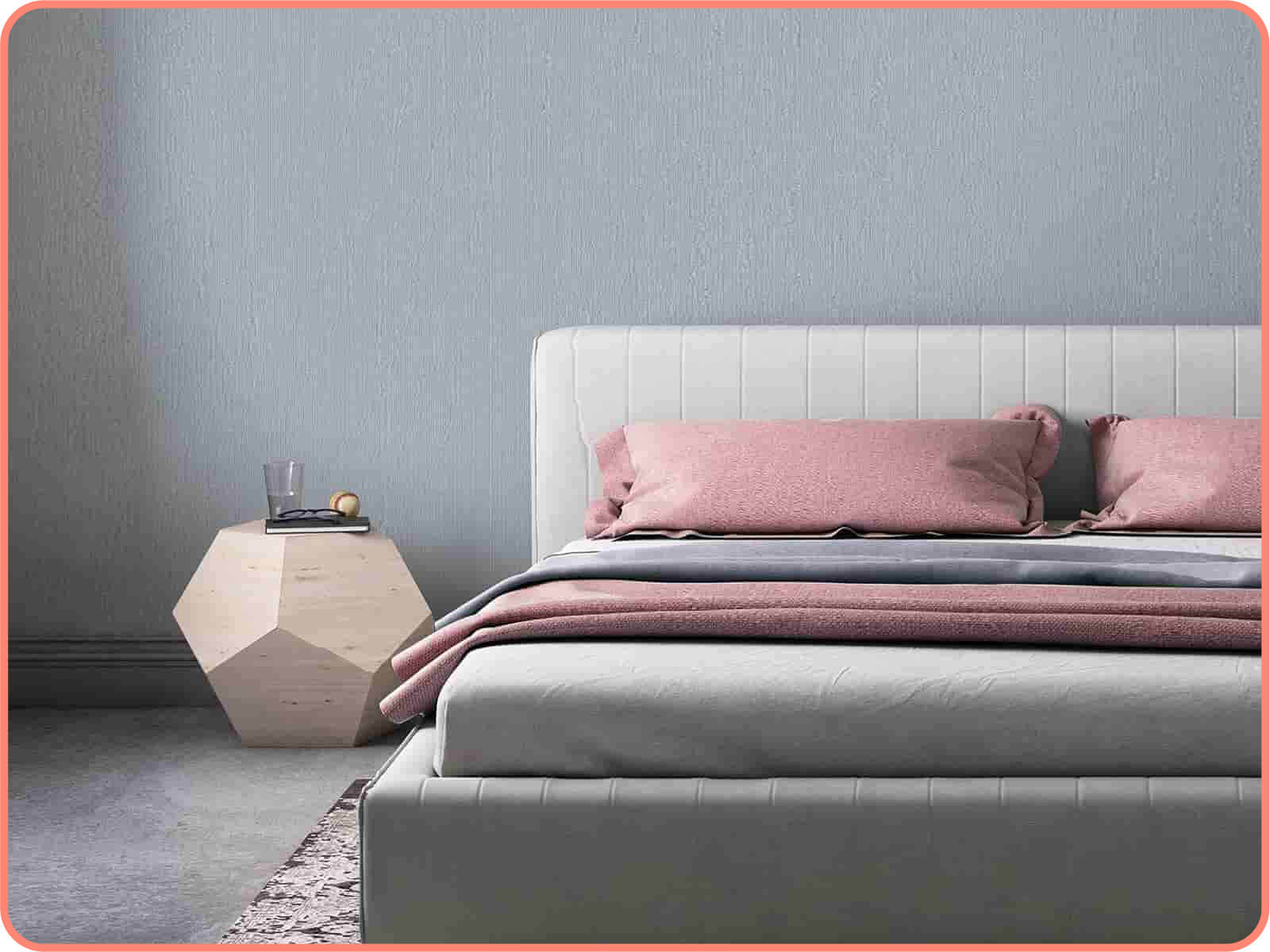 優雅礦藍(小)｜歐ㄋ一ˋ壁紙(水貼)