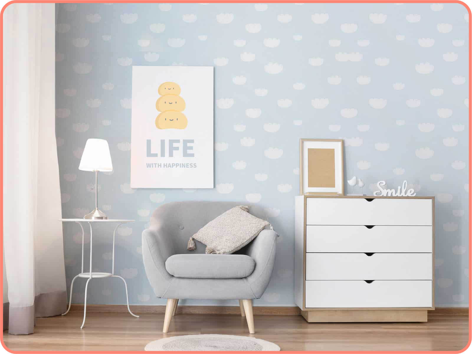 小晴天｜歐ㄋ一ˋ壁紙(水貼)