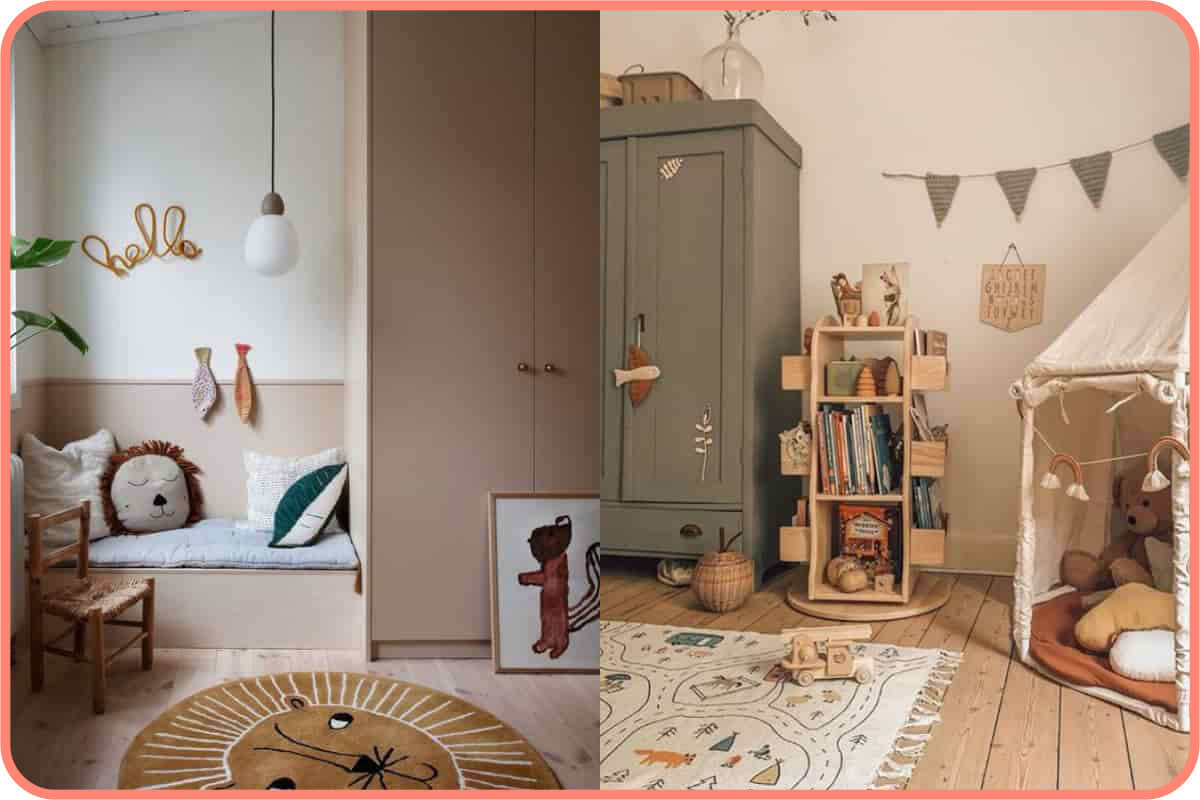 誰說兒童房一定要很繽紛？耐看、舒服更重要