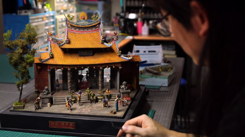 懂生活 / 縮小世界的魔法工作室『自由人模型工作室』