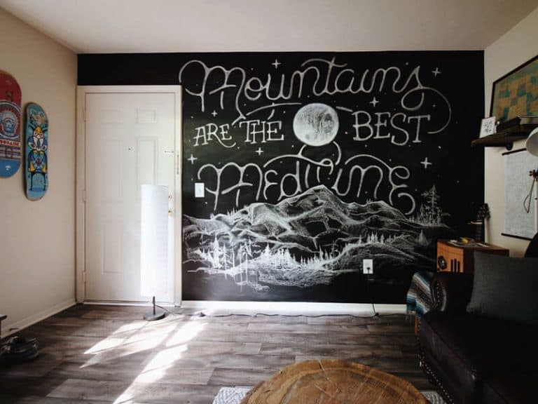 黑板漆的居家空間應用靈感