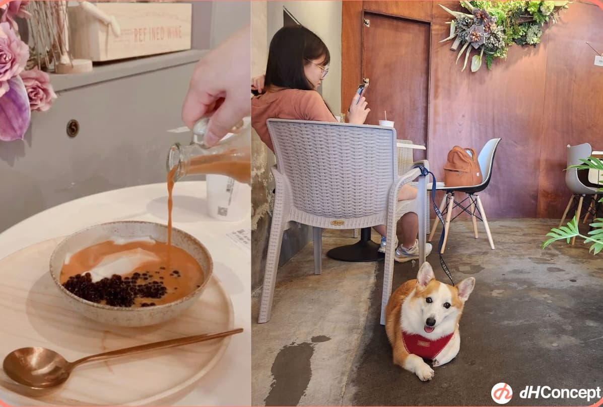 宜蘭五結NÉVÉ豆花　在清水模與植栽綠意下， 享受一碗文青感滿滿的豆花！