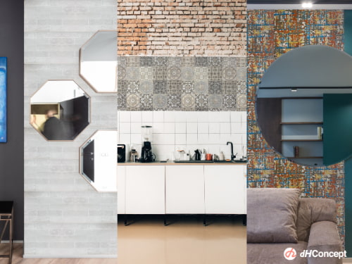 多種空間風格，只要用壁紙就能實現