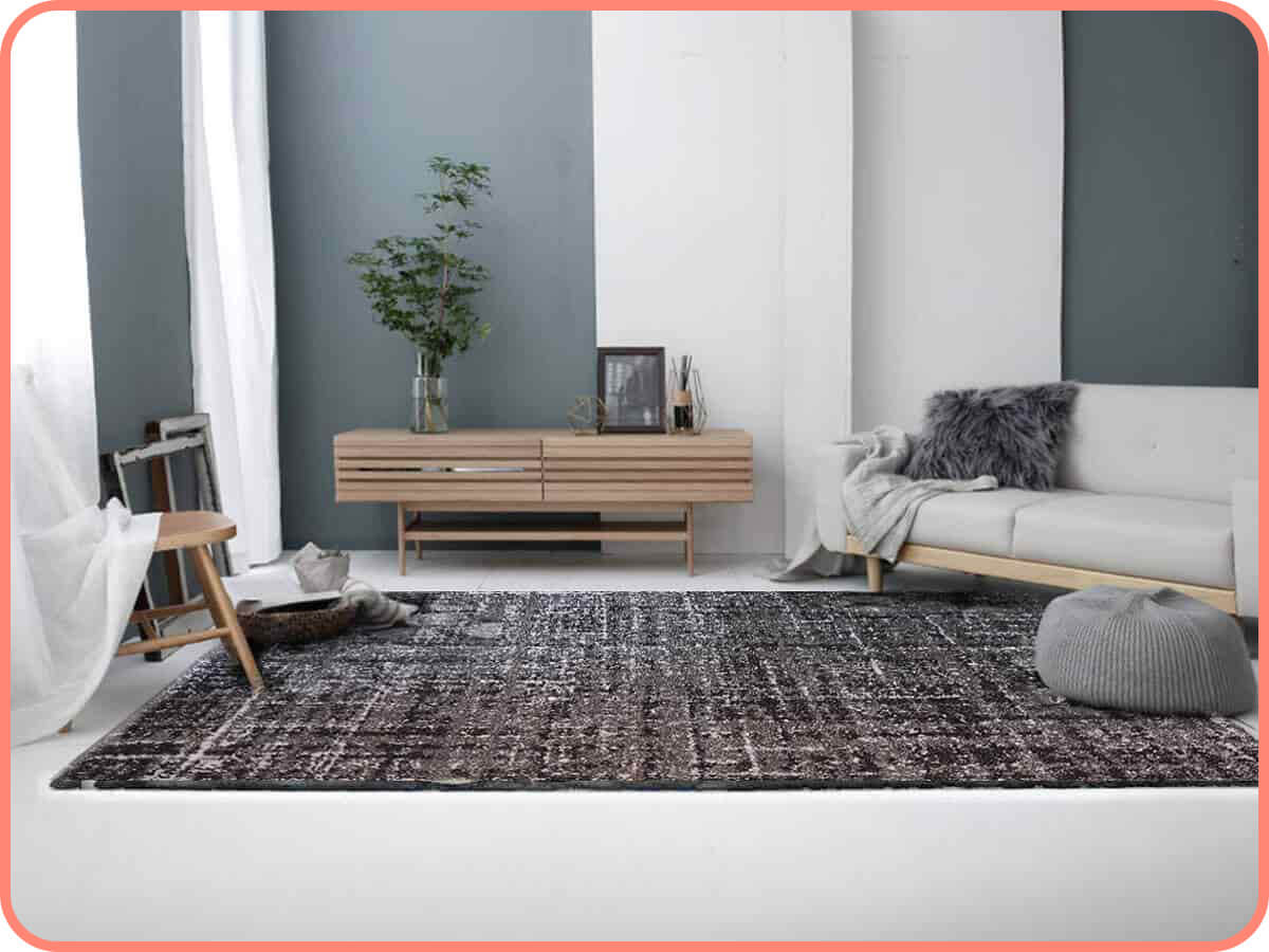 工業銀灰｜就愛賴著你，比利時編織地毯