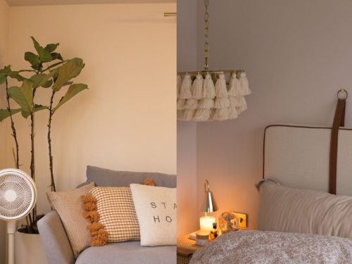 小物抱枕搭配色彩變化無窮。