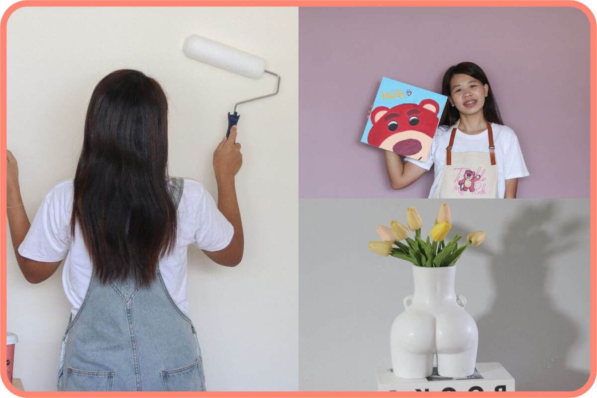 創作者分享｜超美牆面實刷，跟著ÜJ一起打造質感牆面！