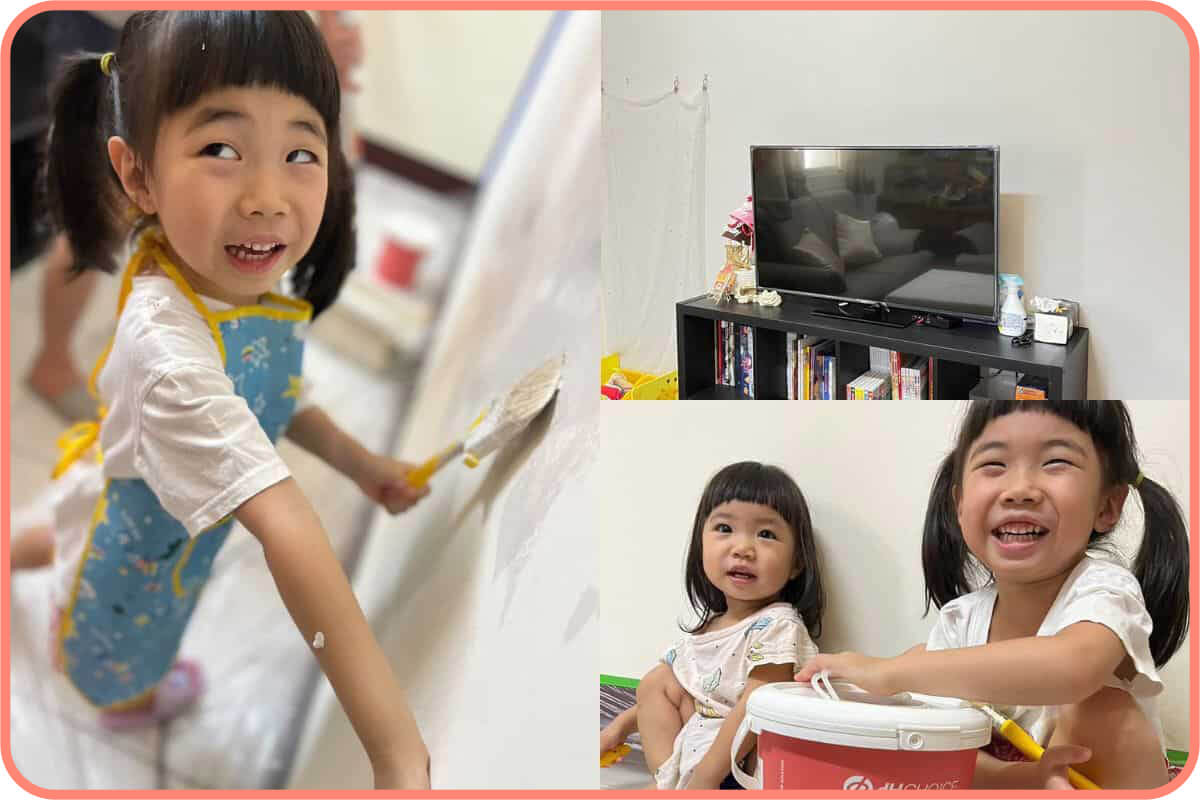 創作者分享/樂樂欣欣媽：「一起動手DIY改造居家，可以創造很棒的親子回憶！」