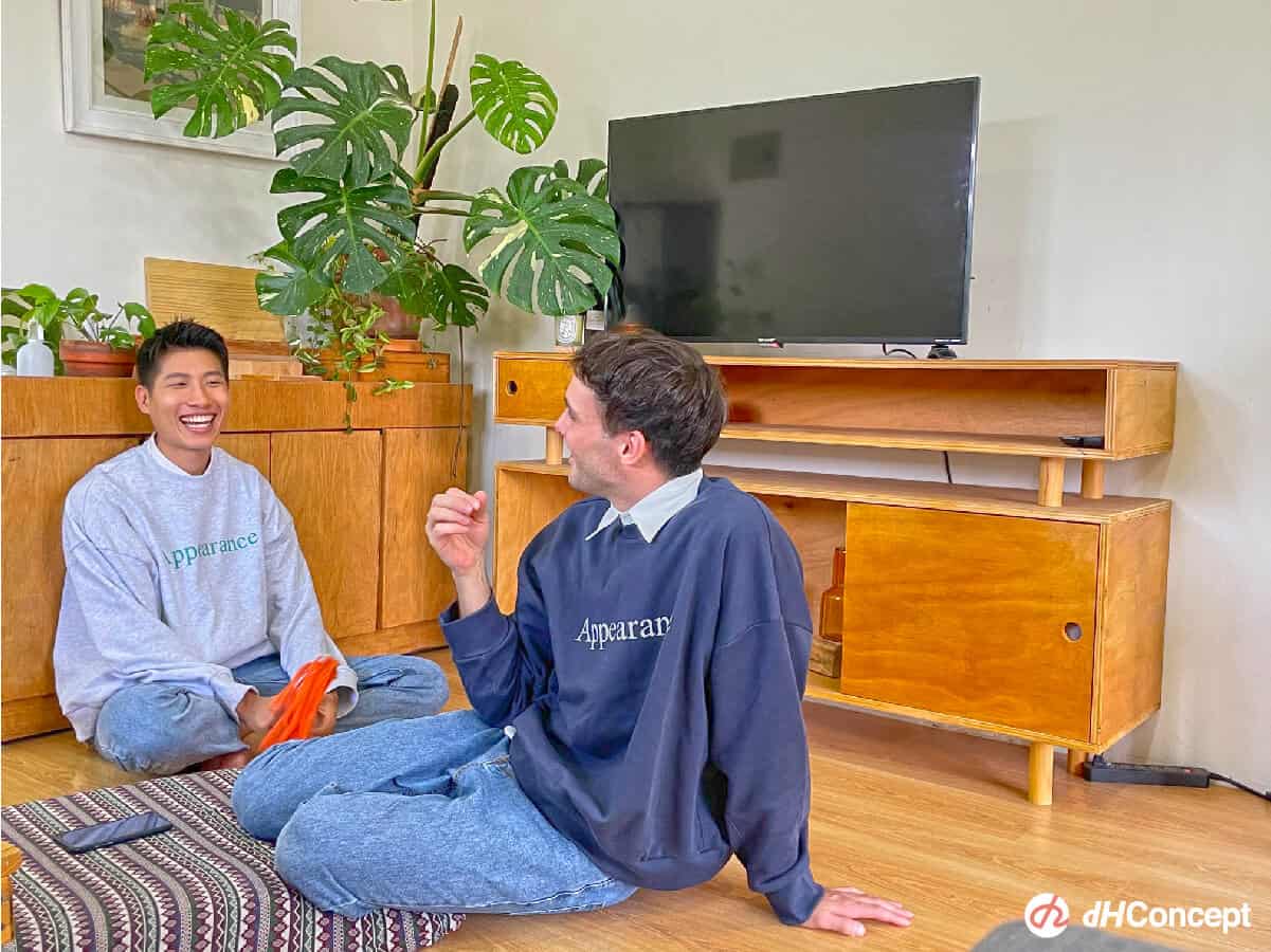 跨國同志情侶Henry&Donny的手作日常，台北24坪公寓打造法式浪漫空間