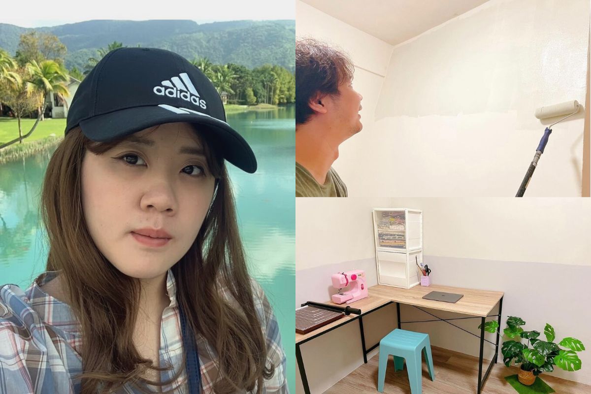 創作者分享/Lynn：「牆面油漆後，覺得自己換了一個家，怎麼看都覺得好舒適呀！」