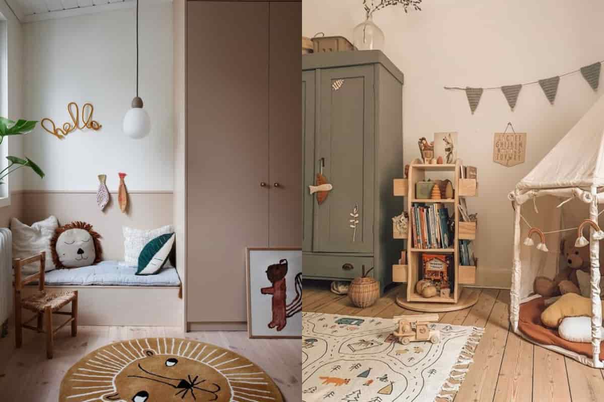 誰說兒童房一定要很繽紛？耐看、舒服更重要