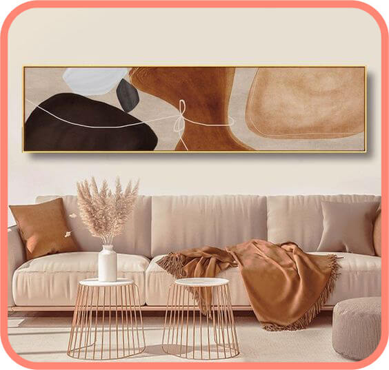 牆壁空空的好無聊？就來一幅裝飾畫吧！