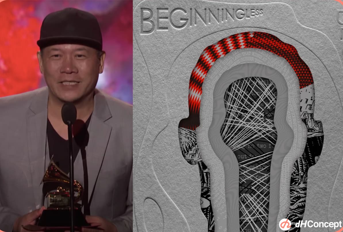 臺灣設計師蕭青陽以「Beginningless Beginning」 勇奪葛萊美唱片包裝獎