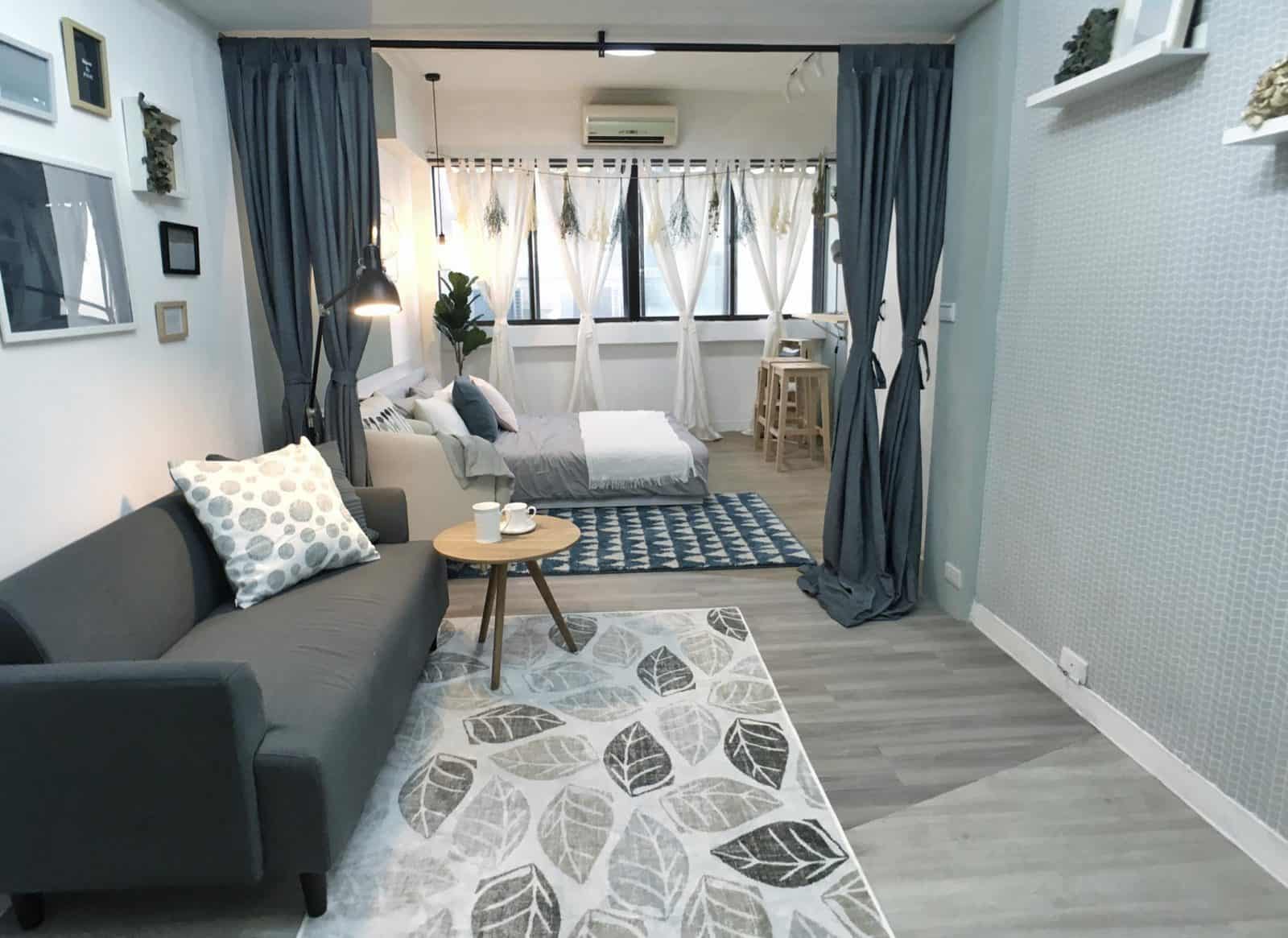 簡約北歐風套房的改造