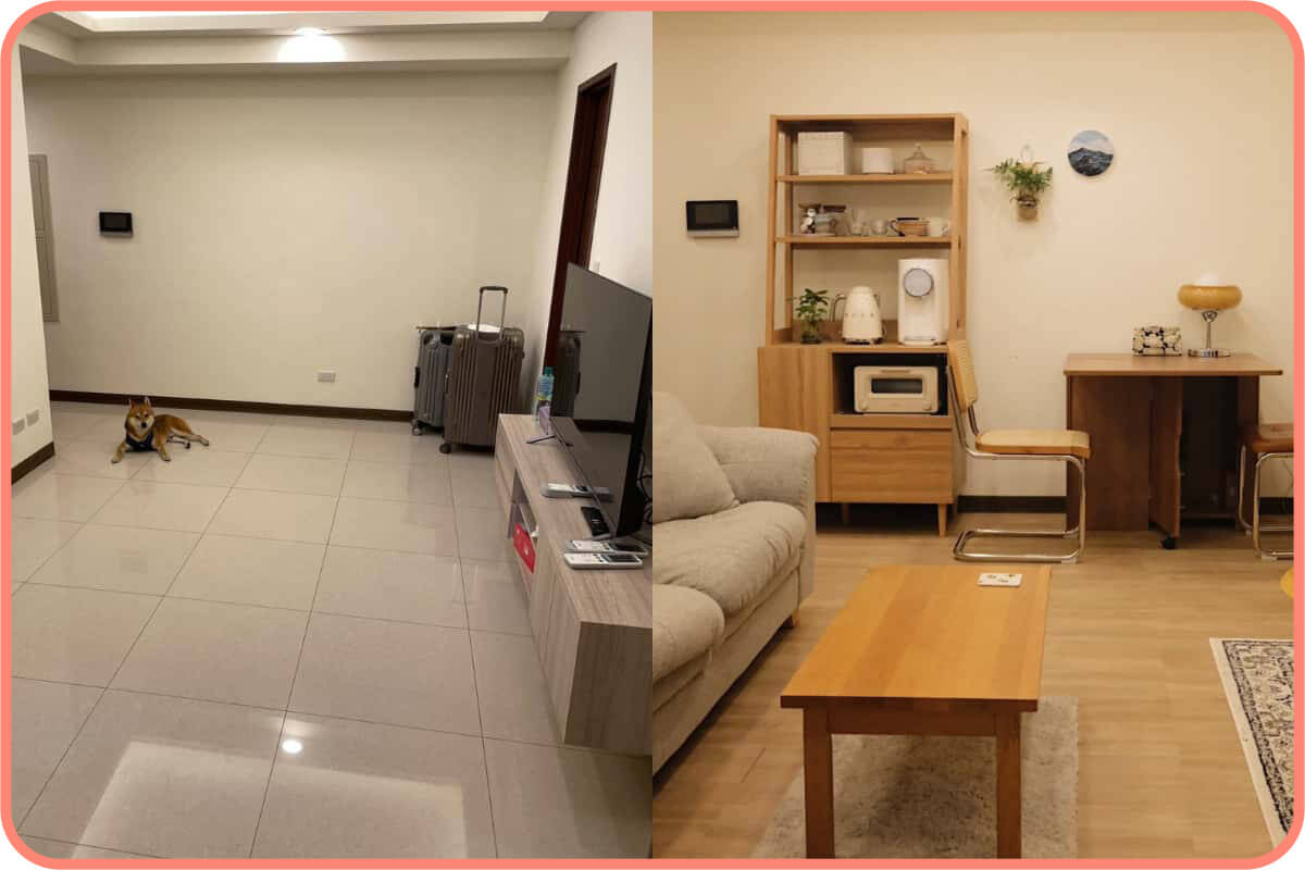 誰說租屋處只能醜醜的？只要改造地板空間質感超加分