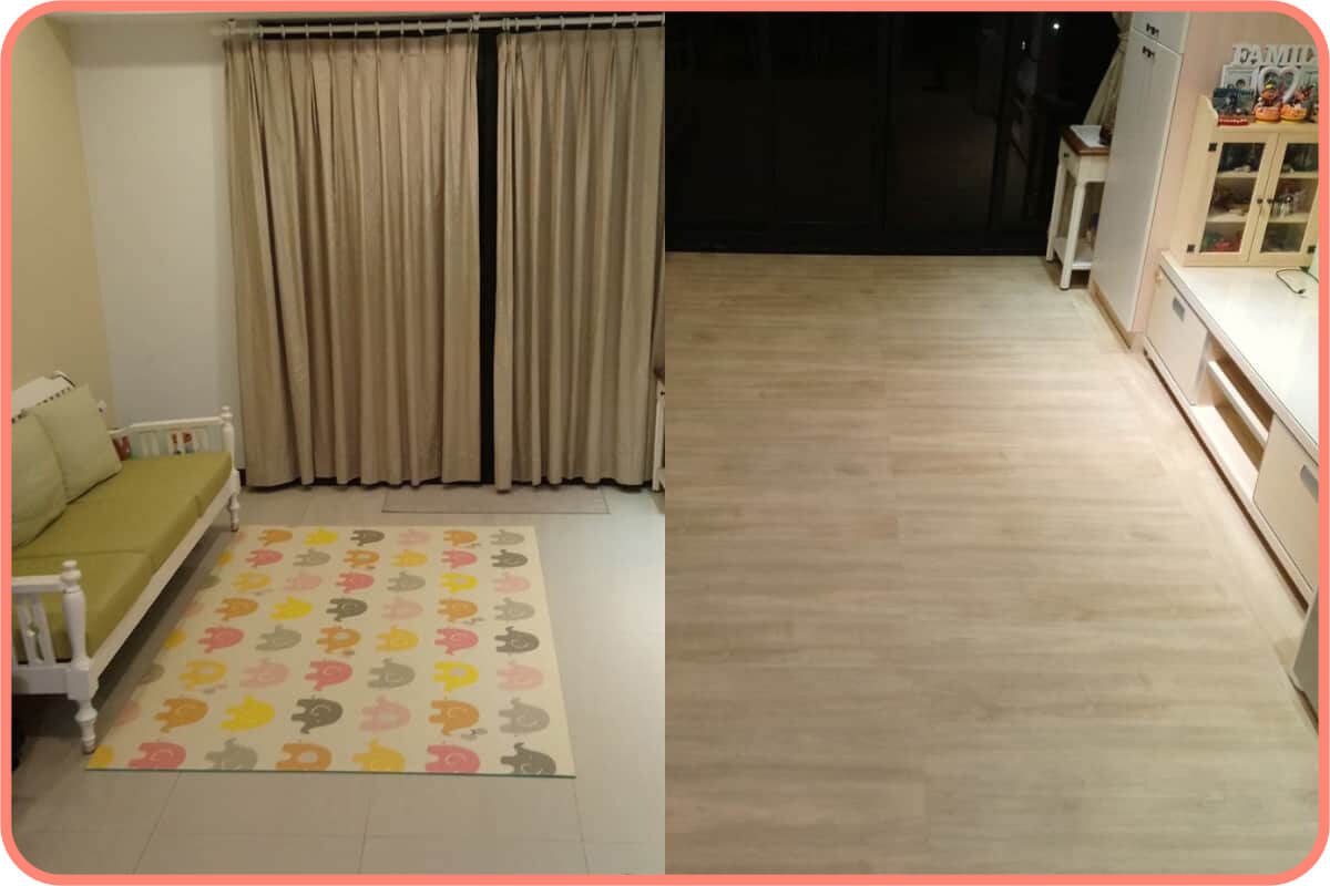 早晚溫差大！磁磚熱脹冷縮裂開可以鋪木紋地板嗎？